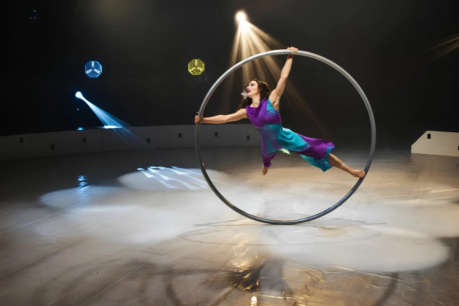 Voltige aérienne au cirque Micheletty